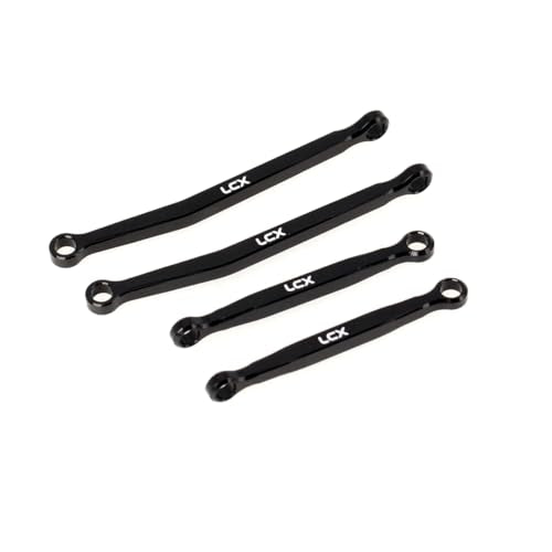 LCX Racing 1/30th RC Crawler Car CNC Machined Aluminum Suspension Link Linkage for Axial SCX30, Upgrades Parts Accessories (Upper)