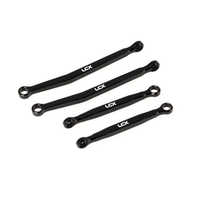 LCX Racing 1/30th RC Crawler Car CNC Machined Aluminum Suspension Link Linkage for Axial SCX30, Upgrades Parts Accessories (Upper)