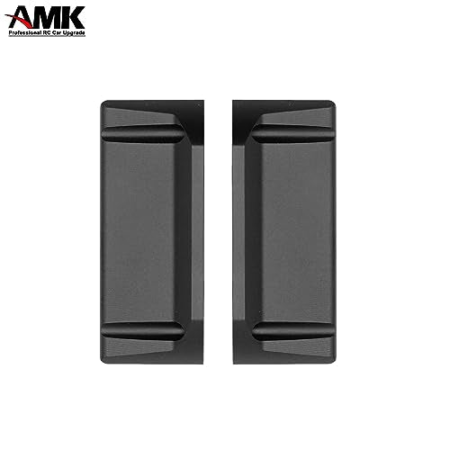 AMK Aluminum Alloy SCX10 II Rock Slider 1/10 Scale RC Crawler Side Pedal Steps for Axial SCX10 Upgrades Element Enduro(Side Plate) - color: Side Plate
