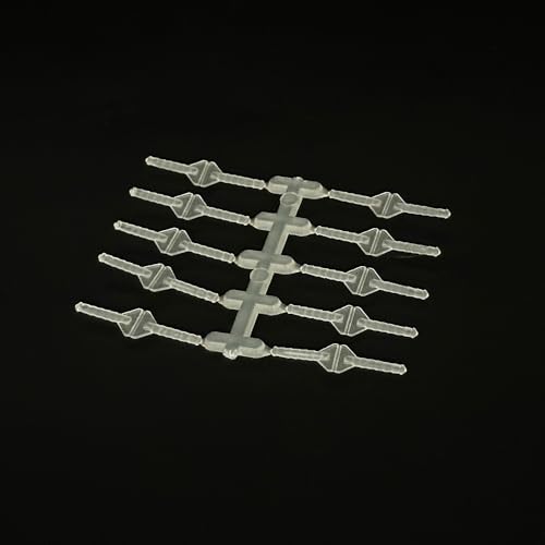10PCS RC Airplane Plastic Needle Hinge Pin Hinge for RC Plane Helicopter Aircraft DIY Model Plane Fix Wing Parts Foam Model Plane Replacement (2x28mm) - style: 2x28mm