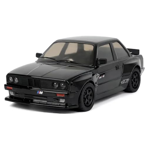 HNR Werewolf 1/10 Scale 4WD Brushless RC Race and Drift Car, 60A ESC, 3300KV Motor, 2.4G Remote, LED Lights, Racing and Drift Tires (Black) - color: Black