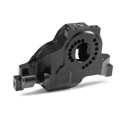 Aluminum Alloy Motor Plate Upper Spur Gear Cover for 1/10 RC Car Crawler TRX4 Chassis Bronco Defender Sport K5 TRX6 8290 Upgrade (Black Full Set) - color: Black Full Set