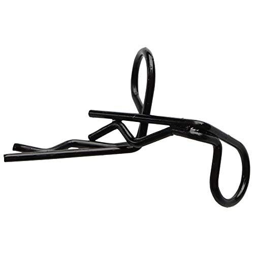 30-Pack 90-Degree Angle Body Clips Bent Springy Pins for All 1/10 Scale Model Car Truck Crawler Truck(Black) - color: Black, size: 1.2mm