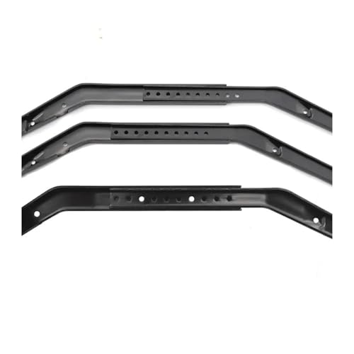 RC Frame Parts For Axial For Scx10 III Metal Chassis Frame Rails Adjustable Wheelbase Kit 4PCS Set Rc Car Parts Accessories Upgrades Replacement Repair(Red) - color: Red