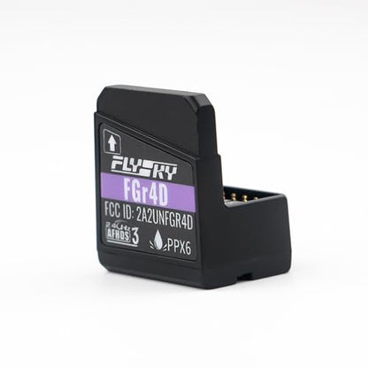 Flysky FGr4D 2.4G 4CH AFHDS 3 Waterproof PPX6 Receiver Dual Antenna | PWM PPM i-BUS2 S.Bus i-Bus Output For Noble NB4 PL18 EL18 Transmitter RC Car Boat