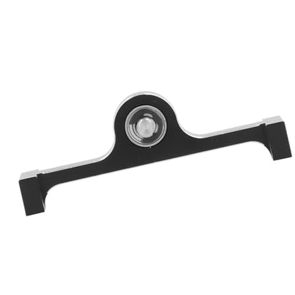 Aluminum Alloy 70MM Transfer CASE Gearbox for 1/10 RC Crawlers Upgrade Parts (Black) - color: Black