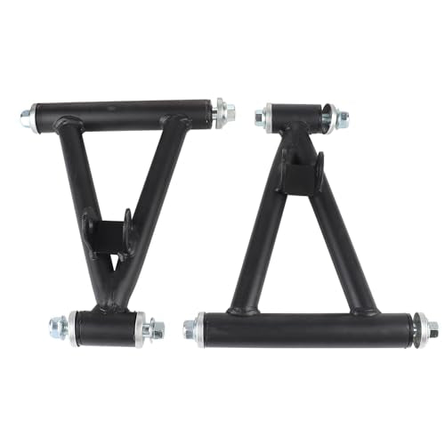Front Suspension Shock Swing Arm Full Kit Upper Lower Steering Knuckle Spindle Kit For ATV Quad Bike Go Kart Buggy DIY Parts (220mm Front Suspension Shock Kit) - size: 220mm Front Suspension Shock Kit