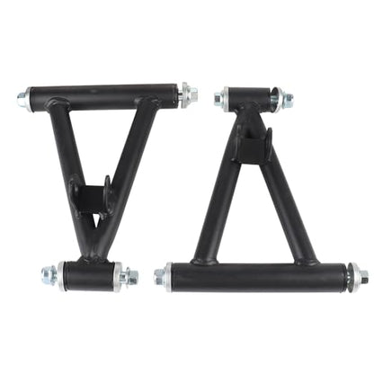 Front Suspension Shock Swing Arm Full Kit Upper Lower Steering Knuckle Spindle Kit For ATV Quad Bike Go Kart Buggy DIY Parts (220mm Front Suspension Shock Kit) - size: 220mm Front Suspension Shock Kit