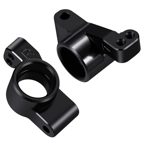 Micro-B Aluminum Alloy C Block Caster Blocks C Hubs, Front Steering Knuckles Spindles, and Rear Hubs Compatible with 1/24 Buggy Losi Micro-B RC Car Truck Upgrade Replace Parts