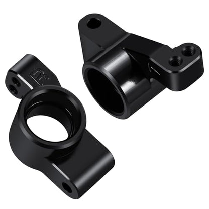 Micro-B Aluminum Alloy C Block Caster Blocks C Hubs, Front Steering Knuckles Spindles, and Rear Hubs Compatible with 1/24 Buggy Losi Micro-B RC Car Truck Upgrade Replace Parts