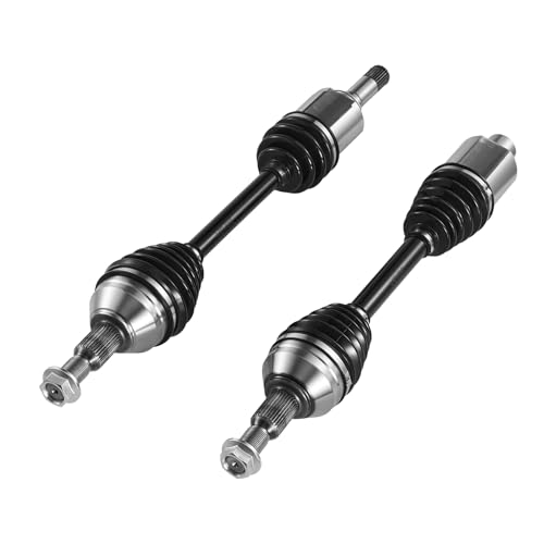 VEVOR CV Axle Shaft Assembly, 2 Pieces Front Left & Right (Driver and Passenger Side), Automotive Replacement Joint Axles Pair Compatible with 2009-2017 Chevrolet Traverse, Alloy Steel & Carbon Steel - size: 2009-2017 Chevrolet Traverse, style: Front Driv