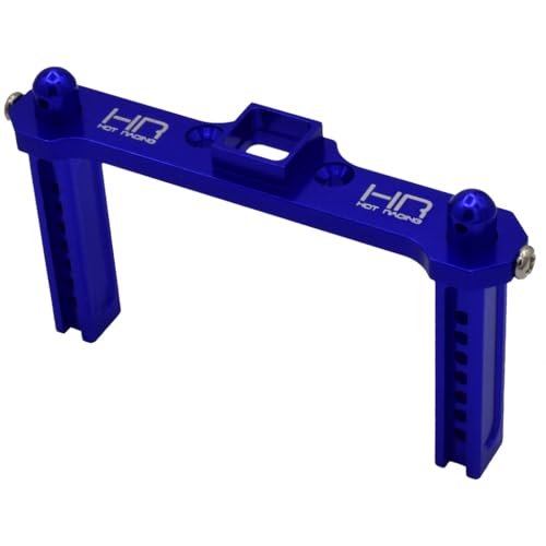 Hot Racing RVO3206 Blue Aluminum Rear Body Mount