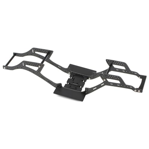 Carbon Fiber LCG Chassis Kit for 1/10 RC Crawler Car SCX10 II Element Enduro SOA Built Trail Truck DIY Upgrade Parts