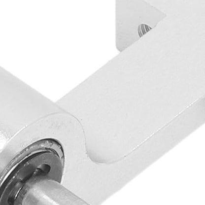 Aluminum Alloy 70mm Transfer Case Assembly for 1/10 RC Crawler, Durable Upgrade Gearbox for SCX10 III, Gen8, Enhanced Offroad Performance (Silver) - color: Silver