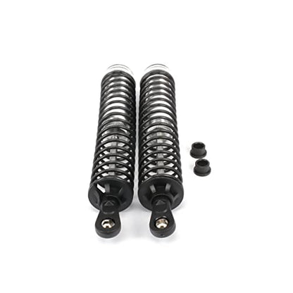 RC Shock Absorber 140mm,Oil Adjustable RC Damper Set for 1/8 Rc Car Buggy Truck Hsp Hpi Losi Axial Upgraded Hop-Up Parts 4PCS/Set(Silver) - color: Silver