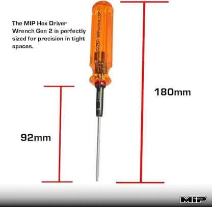 MIP 9602 3-Piece RC Hex Screwdriver Set (1.5mm, 2.0mm, 2.5mm) – Precision Hex Allen Wrenches for RC Cars, Drones, Boats, Helicopters – RC Repair Tool Kit – Made in USA - style: Metric 1.5mm 2.0mm 2.5mm