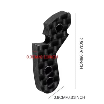 for Tamiya for TT-02 1/10 Carbon Fiber Steering Knuckle Plate TATT-031 Rc Crawler Car Truck for Buggy Upgrade Parts RC Steering Knuckles Cup