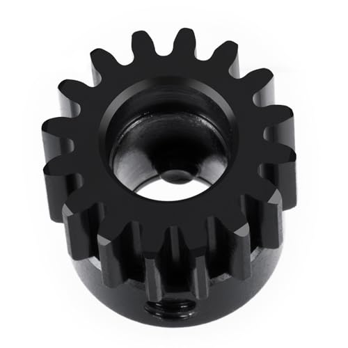 LSG 8mm M1 16T 17T 18T 19T 21T 24T 26T 27T 29T Steel Pinion Gear | for 1/5 X-MAXX RC Model Car Buggy Truck Hardened Steel 8mm Shaft Motor M1 Pitch Gears Upgrade Parts - size: 16T