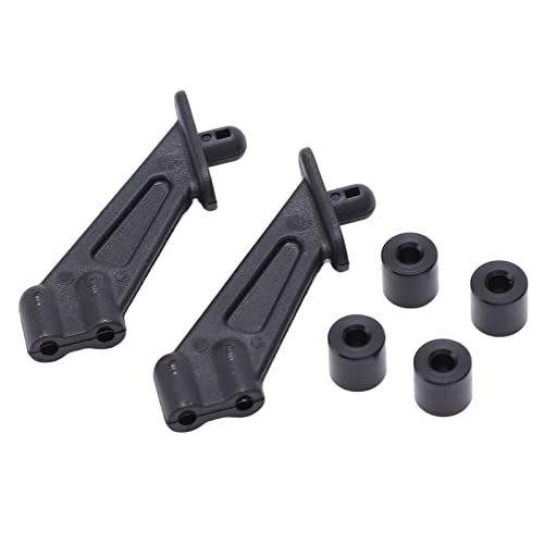 RC Car Rear Wing Bracket High Strength Plastic Black Lightweight Stable Performance for ZD Racing DBX10 7531 1/10 Off Road Vehicle
