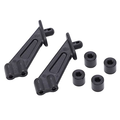 RC Car Rear Wing Bracket High Strength Plastic Black Lightweight Stable Performance for ZD Racing DBX10 7531 1/10 Off Road Vehicle