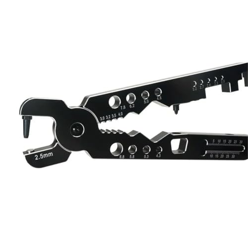 RC Crawlers Components Multi Tool Metal Clamp Shock Absorber Pliers Ball Head Clip for 1/8 1/10 RC Car Upgrades Parts Spare Toy Models