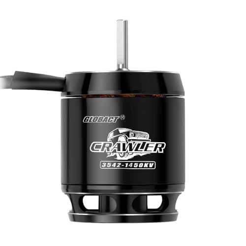 GLOBACT 1450KV 3542 Brushless Motor for 1/8 1/10 TRX4 TRX6 SCX10 I II III - size: 1450KV