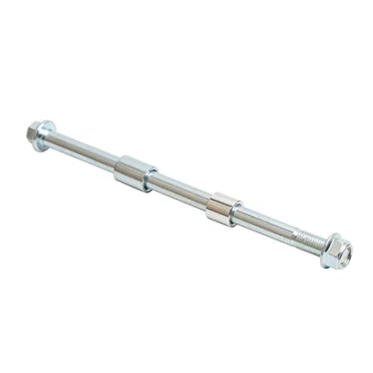 Mokuo 10mm 190mm Front Rear Axle with Bushing 6mm 15mm 20mm Fit for Motorcycle Pit Dirt Bike Moped Scooter QUAD ATV Mini Bike Parts - size: 10-190