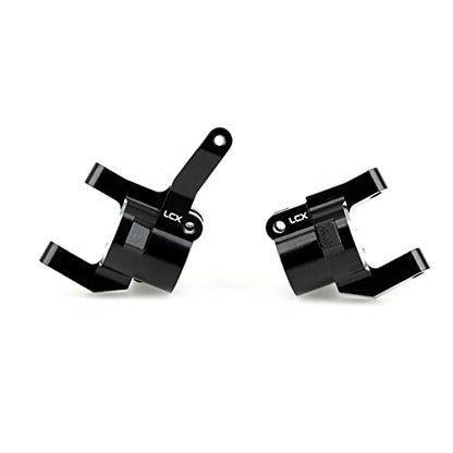 LCX Racing 1/6 RC Crawler Car CNC Aluminum AR90 Front Axle Steering Knuckle Carriers L/R C Hubs for Axial SCX6 AXI05000, Upgrades Parts Accessories