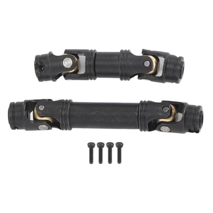 RC Drive Shaft Replacement Adjustable Metal Front Rear CVD Driveshaft 1/18 RC Crawler Wheel Shaft Set