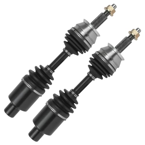 Detroit Axle - Front CV Axles for 2002-2003 Dodge Durango 2000-2004 Dakota | CV Axle Shafts Assembly Replacement - size: D-0215x2/Pair