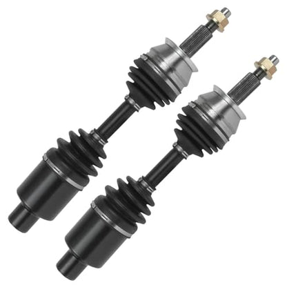 Detroit Axle - Front CV Axles for 2002-2003 Dodge Durango 2000-2004 Dakota | CV Axle Shafts Assembly Replacement - size: D-0215x2/Pair