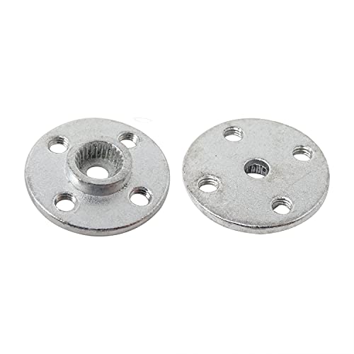Honbay 6PCS Metal Servo Arms Horn Aluminum Round 25T Standard Servo Disc with Screw for RC Robot Boat Car Airplane Hop-up Parts
