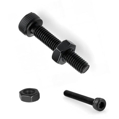 M3 Screw and Nut Assortment Kit for 3D Printer DIY - 400 Pcs Bolts and Nut Assortment Hex Socket Head Cap with Storage Box for RC Cars, DIY Projects,12.9 Grade Alloy Steel