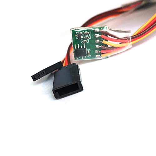 DEVMO 2Pack Universal RC Servo Signal Reverser Rotation Inverter for Aircraft Airplane Steering Gear