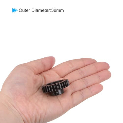 uxcell Mod 1 36T Pinion Gear 8mm Bore Hardened Steel Motor Rack Spur Gear for RC Car Truck Gear Drive