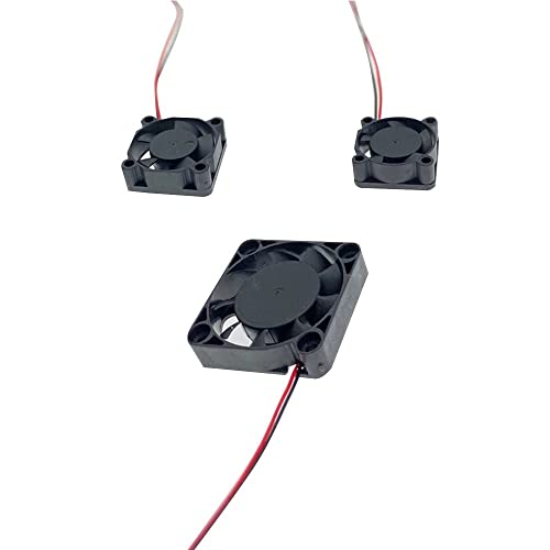 Motor Cooling Fan DC Motor RC Model Parts 30MM 5V-7V DC Cooling Fan Motor Radiator System Black Fan(30mm-2PCS)