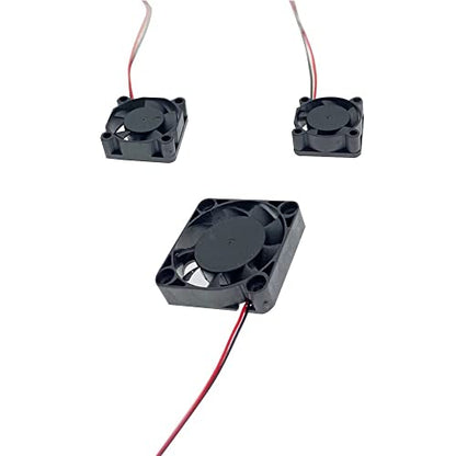 Motor Cooling Fan DC Motor RC Model Parts 30MM 5V-7V DC Cooling Fan Motor Radiator System Black Fan(30mm-2PCS)