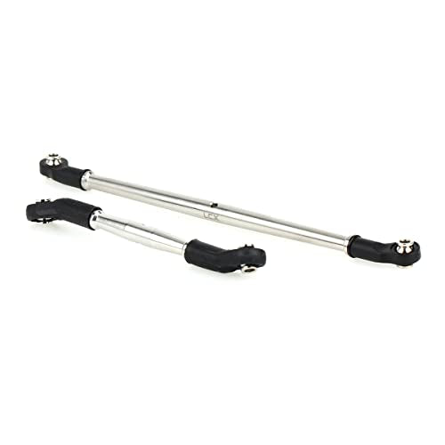 LCX Racing 1/10th RC Crawler Car Stainless Steel Front Steering Linkage for Traxxas TRX4 TRX6 6x6 G63, Upgrades Parts Accessories