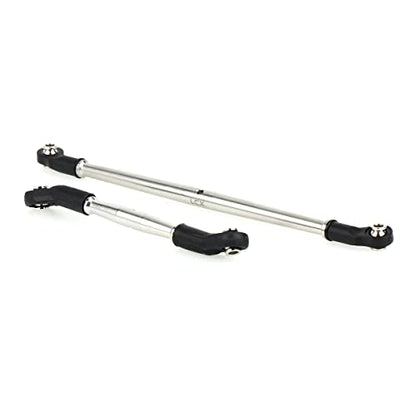 LCX Racing 1/10th RC Crawler Car Stainless Steel Front Steering Linkage for Traxxas TRX4 TRX6 6x6 G63, Upgrades Parts Accessories