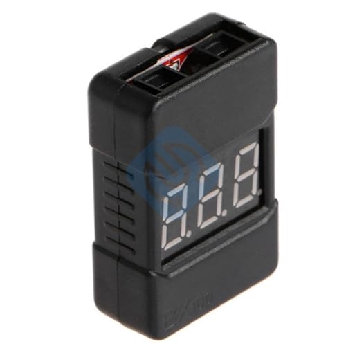 1pcs HotRc BX100 1-8S Lipo Battery Voltage Tester/Low Voltage Buzzer Alarm/Battery Voltage Checker with Dual Speakers