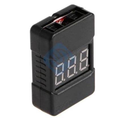 1pcs HotRc BX100 1-8S Lipo Battery Voltage Tester/Low Voltage Buzzer Alarm/Battery Voltage Checker with Dual Speakers