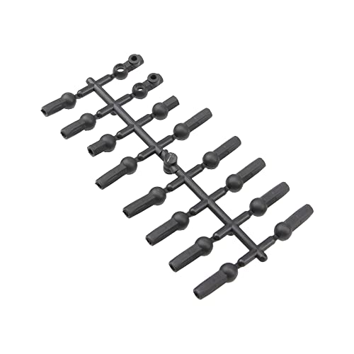 Plastic M3 Tie Rod End Ball Joint Cap 4.8mm 5mm Compatible with 3Racing Sakura S XI XIS CS D4 1/10 RC Car