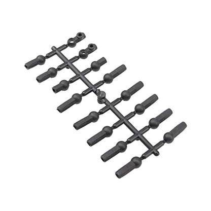 Plastic M3 Tie Rod End Ball Joint Cap 4.8mm 5mm Compatible with 3Racing Sakura S XI XIS CS D4 1/10 RC Car