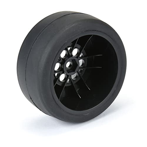 Pro-Line Racing 1/16 Reaction Rr Tires MTD 7mm Blk/SilMiniDrag2 PRO1021810 RC Tire
