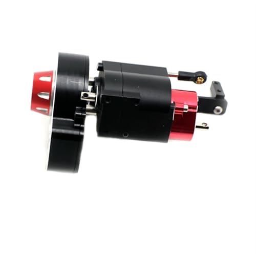 RC Transmission Gearbox Compatible with Axial SCX10 II III 1/10 RC Crawler Car Metal 2 Speed Shiftable Transmission Gearbox Upgrades Parts Accessories
