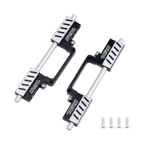 Aluminum Side Step Running Board Foot-Plate Slider for Redcat Ascent-18 1/18 Scale RC Rock Crawler Upgrades,1 Pair
