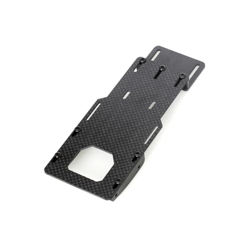 LCX 1/10th RC Crawler Car Carbon Fiber Battery Tray for Axial SCX10 II, Upgrades Parts Accessories