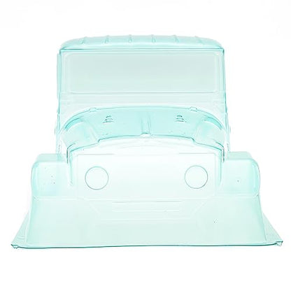 HUIOP Truck Cab, Unpainted Body Shell Cover 1/10 Truck Cab PC Clear Body Replacement for 313 Wheelbase 90046 90047 Modification Crawler Accessory Spare Parts Upgrade - size: B