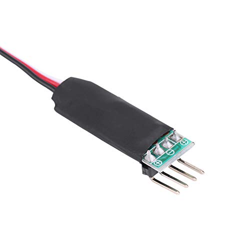 RC Light Switch System Extension Cable RC LED Light Control Wire Switch Cable 190mm Controls 2 Sets of LED with 3rd Channel Button for All car