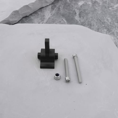 RC Car Rear Upper Link Riser Compatible with Axial SCX10 III AR45P 1/10 RC Crawler LCG Chassis DIY (Black) - color: Black